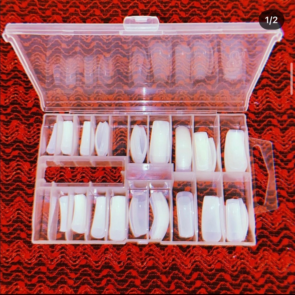 Slightly Curved square nails